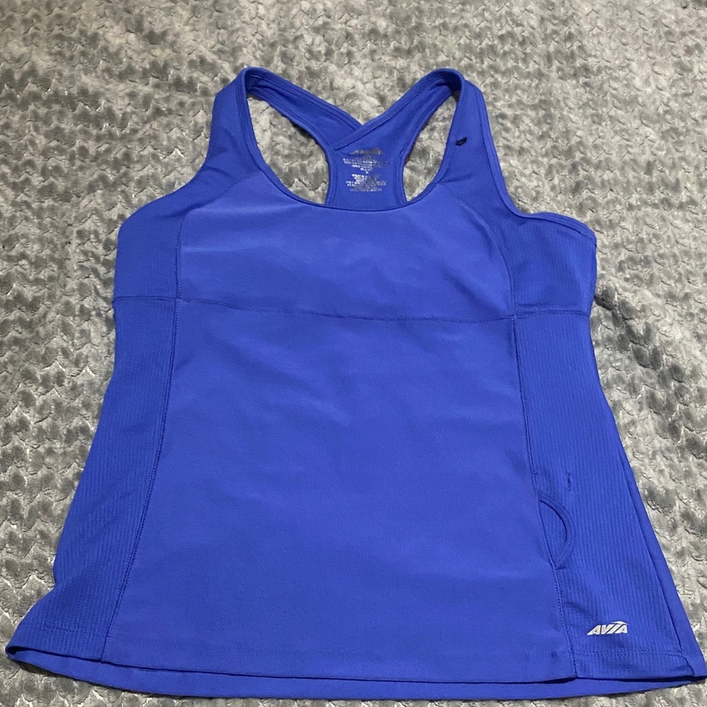Avia Vibrant Blue Workout Tank